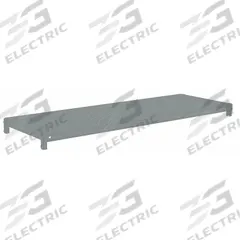 TENNSCO Shelf: 48 in x 15 in, 500 lb Load Capacity, Steel, 22 ga Decking, Gray, Shelf (MPN ZMS-4815). Key specifications — attr7875: Steel; attr7906: (4) Shelf Clips; attr17410: Zinc Plated; attr17412: Single Straight; attr17414: Gray; attr17415: Steel; attr37831: TENNSCO; attr37833: Zinc Plated.