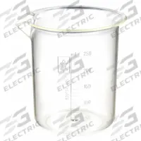 APPROVED VENDOR Beaker: Low Form, Molded Graduation, Polymethylpentene, Clear, 250 mL, Non-Sterile (MPN 222045-0250). Key specifications — Clarity: Clear; Graduation Style: Molded; Body Color: Colorless; Brand: APPROVED VENDOR; Product Type: Beaker; Includes Graduations: Yes; Beaker Type: Low Form.