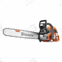 HUSQVARNA Gas-Powered Chainsaw: 20 in Bar Lg, Rear Handle, Auto/Adj Chain Oiler, 4.7 hp Horsepower (MPN 562XP). Key specifications — Engine Cycle: 2-Cycle; Brand: HUSQVARNA; Chain Oiler: Auto/Adjustable.