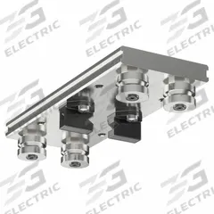 HEPCOMOTION GV3 Carriage: For 12 mm Rail Wd, Roller, GV3 Std Carriage, 17.44 mm Carriage Ht (MPN AU12P313L100LBNS). Key specifications — Carriage Material: Aluminum; Roller Material: Stainless Steel; Size: 12; Brand: HEPCOMOTION; Features: Slide Lubricators; Type: GV3 Standard Carriage.