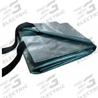 APPROVED VENDOR Tarp: 47.67 ft Lg, 34.5 ft Wd, Heavy Duty, 12 mil, Polyethylene, Black/Silver (MPN 5WUF5). Key specifications — Color: Black; Brand: APPROVED VENDOR.