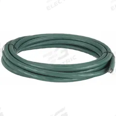 CHAINFLEX Control Cable: 18 AWG, 25 Conductors, Order by the Foot, PVC Jacket, 600 V (MPN CF5-07-25). Key specifications — Conductor Material: Copper; Conductor Configuration: Single; Minimum Bend Radius Factor - Fixed: 4 x OD; Minimum Bend Radius Factor - Flexible: 5 x OD; Includes Ground: Yes; Minimum Bend Radius Factor - E-Chain: 6.8 x OD; Resistance Properties: Oil and Grease Resistant; Standards: CE.