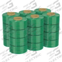 GOODWRAPPERS Stretch Wrap Film: 80 ga Gauge, 2 in Overall Wd, 1,000 ft Overall Lg, 1-Side, 24 PK (MPN 15A858). Key specifications — Brand: GOODWRAPPERS; Color: Light Green.