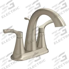 CFG Bathroom Faucet: 58911, Metal, Brushed Nickel Finish, 1.2 gpm Flow Rate, Centerset, Arc, Lever (MPN 58911BN). Key specifications — Includes: Aerator Kit; Brand: CFG; Series: 58911.