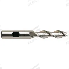 YG-1 Square End Mill: High Speed Steel, TiCN Coated, 2 Flute, 1" Mill Dia, 4" LOC, 6-1/2" OAL (MPN 18176HC)