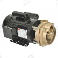 Turbine Pump: 2 hp, 115/208-230V AC, 100 psi Shut Off, Capacitor-Start/Run, 1 Phase (MPN 53EC01). Key specifications — Brand: DAYTON; Motor Enclosure Type: TEFC.