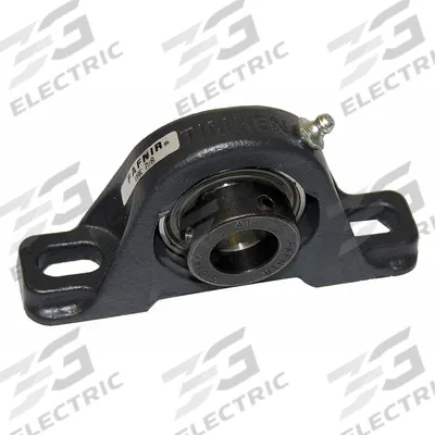 TIMKEN Pillow Block Bearing: 1 1/2 in Bore, Cast Iron, Eccentric Collar - Low-Base Pillow Block Ball Bearings