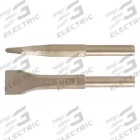 AMPCO Chisel: IR Chisel Scaler, 0.5 in Shank Size, 5/8 in Chisel Tip Wd, 5 in Overall Lg (MPN CS-23-ST). Key specifications — attr294782: AMPCO; attr292745: Aluminum Bronze.