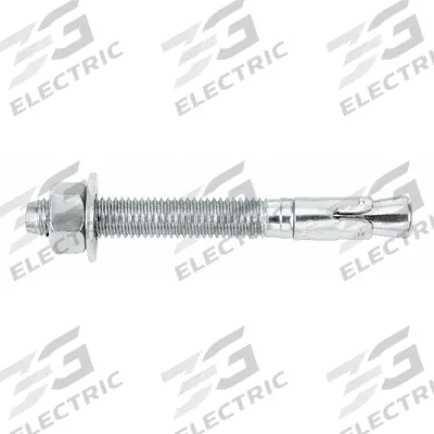 DEWALT Wedge Anchor: 12 in Overall Lg, 1 in Dia, 1"-8 Thread Size, 8 3/8 in Thread Lg - Steel Wedge Anchors