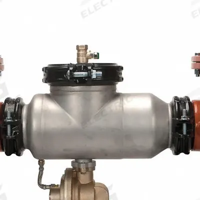 WILKINS Pressure Principle Backflow Preventer: 375AST, Std Configuration, Stainless Steel - Zurn RPZ Backflow Preventers