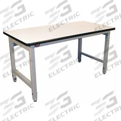PRO-LINE Workbench: Adj Ht, Laminate, 72 in x 36 in, 5,000 lb Overall Load Capacity, Gray (MPN HD7236P-A31/HDLE-6). Key specifications — Brand: PRO-LINE.