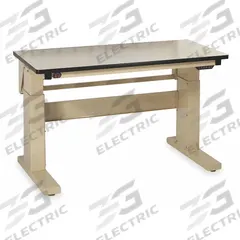 PRO-LINE Workbench: Adj Ht, Laminate, 60 in x 30 in, 1,000 lb Overall Load Capacity, Beige (MPN MVSII6030P). Key specifications — Brand: PRO-LINE.