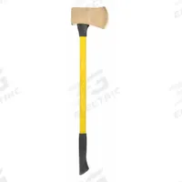 AMPCO Flat Head Axe: 36 in Overall Lg, 5 in Cutting Edge Lg, 6 lb Head Wt, Aluminum Bronze (MPN A-5FG). Key specifications — Handle Material: Multi-Component; Blade Material: Aluminum Bronze; Standards: Military; Brand: AMPCO.