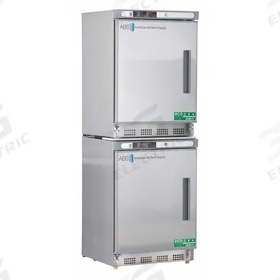 AMERICAN BIOTECH SUPPLY Refrigerator and Freezer: 4.6 cu ft Refrigerator Capacity, 2 Doors - General Purpose Lab Refrigerator-Freezers