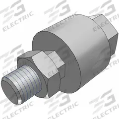 SMC Floating Joint: SMC JA Series, JA100-24-300, Brass, M24 x 3 Thread Size, Fits 100 mm Bore Dia. Key specifications — attr1112202: JA100-24-300; attr1114601: Brass; attr1114620: M24 x 3.
