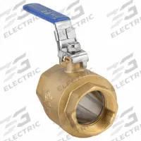 APPROVED VENDOR Manual Two-Way Ball Valve: 2 1/2 in, Straight, FNPT x FNPT, Full Port Ball Port (MPN 32H977). Key specifications — Brand: APPROVED VENDOR; Handle: Locking Lever.