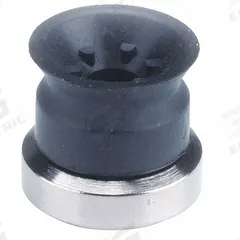SMC Vacuum Pad: Flat with Ribs, w/o Adapter, 10 mm Pad Dia, Fluoro Rubber, Black with Green Mark (MPN ZP10CF). Key specifications — attr1019101: ZP10CF; attr1019103: SMC; attr1019107: 60A.