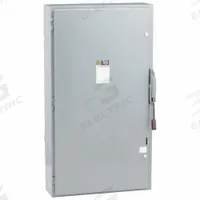 SQUARE D Safety Switch: Fusible, 400 A, Three Phase, 600V AC, Galvanized Steel, Indoor (MPN H365N). Key specifications — Brand: SQUARE D.