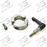 RULAND MANUFACTURING Quick Clamping Shaft Collar: 48 mm Bore Dia, Round, 316, Stainless Steel, Black (MPN LV-MSP-48-ST). Key specifications — attr921855: Black; attr921844: Bright; attr921839: RULAND MANUFACTURING.