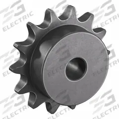 TRITAN Sprocket: One-Sided Hub, For Single Strands, 60, 14 Teeth, 3.371 in Pitch Dia, Steel (MPN 60B14H X 3/4 MPB). Key specifications — attr85387: TRITAN.