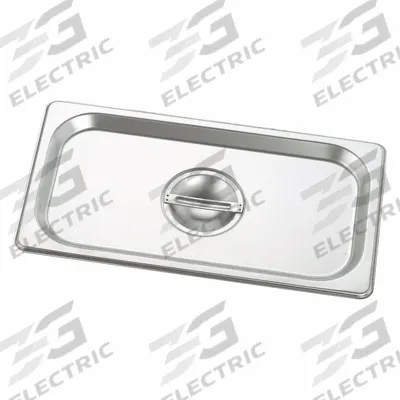 CRESTWARE Steam Table Inset Pan Cover: Full Size, NSF Certified - Steam Table Pan Covers