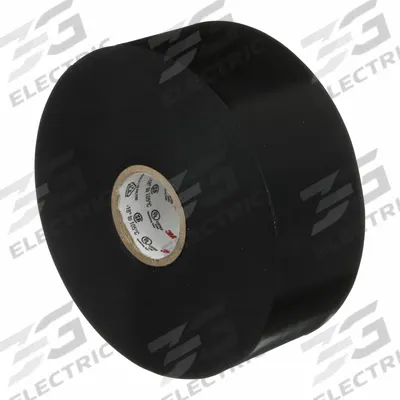3M Electrical Tape: 1 1/2 in Wd, 36 yd Lg, 8 mil Thick, Polyvinyl Chloride Film - General Purpose Electrical Tape