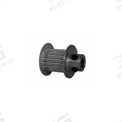 Dayton Timing Pulley: Modified Curvilinear, Fixed, For GT Timing Belt Section - GT Section Fixed-Bore Timing Pulleys with Hub