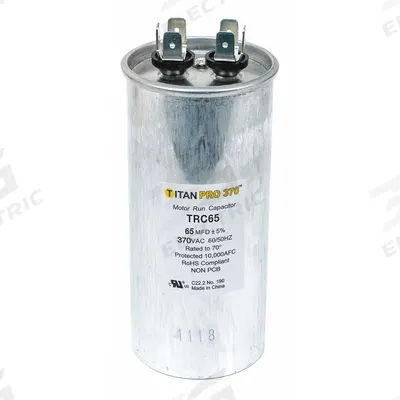 PACKARD Capacitor: Run Capacitor, TRC65 - Motor Replacement Parts