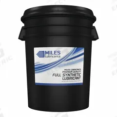 MILES LUBRICANTS Compressor Oil: 5 gal, Pail, 32 ISO Viscosity Grade, 106 Viscosity Index (MPN MSF1540003). Key specifications — attr59744: 106; attr59746: 32; attr59736: Yes; attr59735: Pail; attr59738: Miles Comp Cleaner.