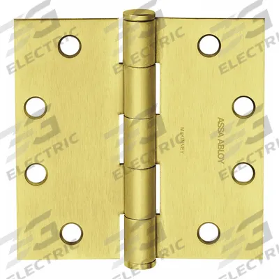 MCKINNEY Butt Hinge: Steel, Full Mortise - Full Mortise-Mount Butt Hinges