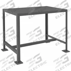 DURHAM MFG Work Table: Fixed Ht, Steel, 36 in x 24 in, 2,000 lb Overall Load Capacity, Steel (MPN MT243630-2K195). Key specifications — Brand: DURHAM MFG; Unit Type: Not Expandable or Modular.