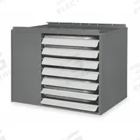 DAYTON Gas Wall and Ceiling Unit Heater: 120,000 BtuH Heating Capacity Input, Propeller (MPN 2RYV4A). Key specifications — Fuel Type: Propane; Combustion Type: Field Convertible; Brand: DAYTON; Fan Type: Propeller; Gas Connection Size, Gas Connection Type: 1/2 in NPT, Male; Overall Dimensions - H x W x D: 22-5/8 in x 30 in x 26-3/8 in.