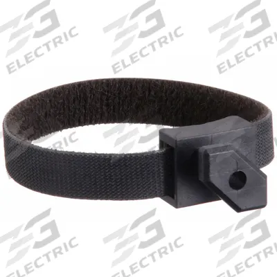 FATH INC. Cable Management: 45 Series, 8.6 mm x 15 mm x 19 mm, Black - Cable Routing Blocks