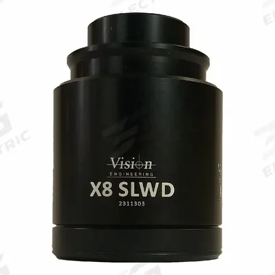VISION ENGINEERING Mantos PIXO/ERGO SLWD 8X Objective Lens: 8X SLWD PIXO/ERGO Objective - Microscope Lenses