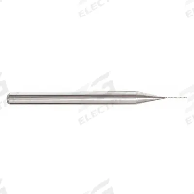 APPROVED VENDOR Square End Mill: Carbide, 4 Flute, 1/16" Mill Dia, 1/2" LOC, 2-1/2" OAL (MPN 251-002020) - Pencil-Neck Carbide Square End Mills