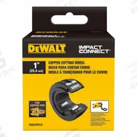 DEWALT Replacement Cutting Wheel: Impact Connect Repl Cutting Wheel, Impact Driver, 801AC1 (MPN DWACPR10). Key specifications — attr1185025: Impact Driver; attr1185026: Impact Connect Replacement Cutting Wheel; attr1185028: DEWALT.