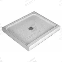 FIAT PRODUCTS Shower Floor: Rectangle, Single Threshold, Terrazzo, 32 in Overall Lg, 4 in Overall Ht (MPN 4232MFTR081). Key specifications — Material: Terrazzo; Drain Location: Center; Brand: FIAT PRODUCTS.