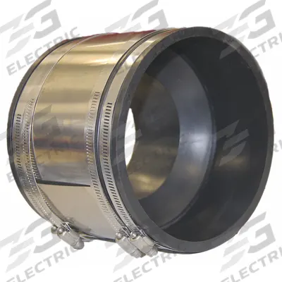 APPROVED VENDOR Flexible Pipe Straight: PVC, For 6 in Pipe - Shielded Flexible Transition Couplings