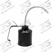 LUBRIMATIC Oiler: 1 pt Overall Capacity, Flex, 9 in Spout Lg, 9 in Can Ht (MPN 50-337). Key specifications — Thread Size: #10-32; Brand: LUBRIMATIC; Body Finish: Epoxy; Spout Type: Flexible; Body Material: Steel.