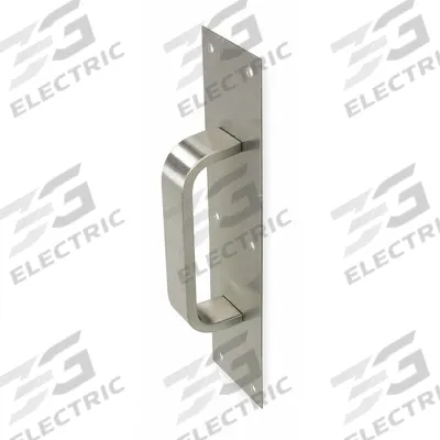 ROCKWOOD Door Pull Plate: 3 1/2 in Wd, 15 in Ht - Standard Door Pulls