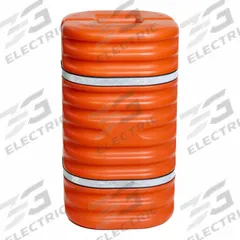 APPROVED VENDOR Column Protector: 42 in, 12 in, 12 in, Round/Square, 12 in Compatible Column Dia (MPN 1712OR). Key specifications — Color: Orange; Minimum Compatible Column Length: 42 in; Brand: APPROVED VENDOR; Material: HDPE.