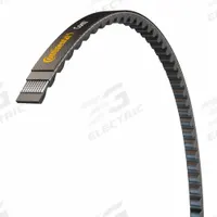 CONTINENTAL Power Tranmission Belt: BX158, 161 in Outside Lg, 21/32 in Top Wd, 13/32 in Thick (MPN 21134108)