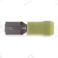 STA-KON Wire Disconnect: Female Socket, Yellow, Nylon, Partial Coverage, 12 AWG – 10 AWG Wire Size (MPN RC10-250F). Key specifications — attr1307035: STA-KON; attr1307036: RC10-250F.