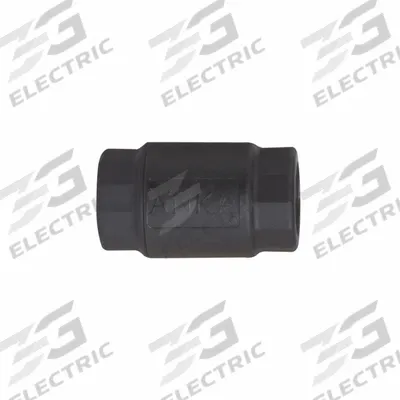 ANKA Check Valve: Disc, Inline Valve Body, 1 in Pipe Size, FNPT x FNPT, Glass-Filled Nylon - Nylon Inline Disc Check Valves