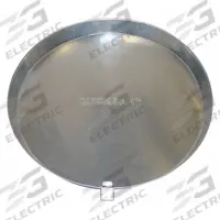 APPROVED VENDOR Water Heater Pan: Aluminum, 23.75 in OD, 22 in ID, 2.5 in Overall Dp (MPN QP-22). Key specifications — For Heater Power Type: Gas; Includes: 1 in Bulkhead Fitting; Brand: APPROVED VENDOR; Manufacturer Part Number: QP-22.