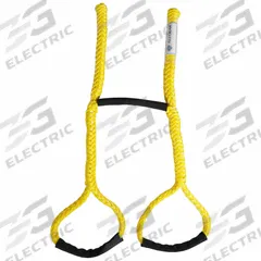 ALL GEAR Transformer Rope Sling: Polyester, 5/8 in Rope Dia, 24 in to 4 1/8 ft, Yellow (MPN AGTS58-24-50Y). Key specifications — Brand: ALL GEAR; Sling Adjustability: Adjustable.