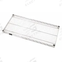 QUANTUM STORAGE SYSTEMS Wire Shelf: 48 in x 24 in, 1 Shelves, Split Sleeve, 800 lb Load Capacity (MPN 2448S). Key specifications — attr14131: Wet; attr5350: Type 304 Stainless Steel; attr37501: QUANTUM STORAGE SYSTEMS; attr14126: Silver.
