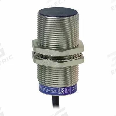 TELEMECANIQUE SENSORS Inductive Cylindrical Proximity Sensor: Non-Terminated Cable, Shielded - Cylindrical Sensors with Non-Terminated Cables