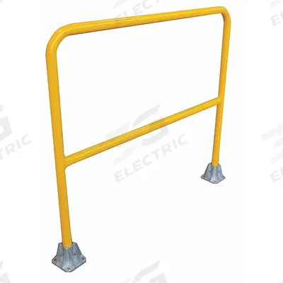 APPROVED VENDOR Handrail Section: Toe Board Not Included, Floor Mounted Rail Mounting, Round - Handrail Lengths
