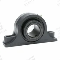 MOLINE BEARING Pillow Block Bearing: 2 11/16 in Bore, Spherical E Roller Bearing, Cast Iron, 2 Holes (MPN 29221211). Key specifications — Maximum Speed: 1,600 RPM; Mounting Bolt Size: 3/4 in; Brand: MOLINE BEARING.